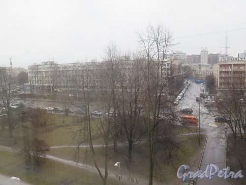Торжковская улица, д. 5. Бизнес-центр «Оптима». Общий вид участка. фото март 2015 г.