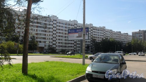 Всеволожск, Ленинградская улица, дом 21, корпуса 1(справа) и 2(слева). Фото 23 августа 2016 года.