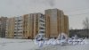 Красное Село, улица Лермонтова, дом 7. 4-6-9-этажный жилой дом серии 600.11 1991 года постройки. 6 парадных, 151 квартира. Фото 21 февраля 2017 года.