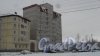 Красное Село, улица Лермонтова, дом 11, корпус 1, литер Б. 9-этажный жилой дом серии Контакт-СП 2007 года постройки. Фото 21 февраля 2017 года.