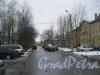Добрушская улица. Вид от ул. Пограничника Гарькавого в сторону ул. Лётчика Пилютова. Фото 19 января 2017 года.