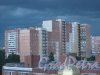 ул. Маршала Захарова, дом 60. Вид из окна дома 43, корпус 1 по пр. Маршала Жукова. Фото 19 августа 2017 г.