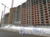 улица Костюшко, дом 19. Вид на строительство жилого комплекса «Москва» вдоль улицы Галстяна. Фото 11 февраля 2018 года.