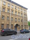 Днепропетровская ул., д. 29. Жилое здание, 1950-е. Общий вид фасада. фото сентябрь 2015 г.