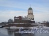 Замковый остров и Замок под снегом. фото февраль 2016 г.