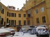 Гагаринская ул., д. 8. Дом Кокошкина. Двор. Угловая часть. фото февраль 2016 г.