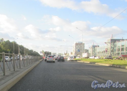 Новое асфальтовое покрытие проезжей части Софийской улицы на участке от улицы Белы Куна до улицы Фучика. Фото 20 сентября 216 года.