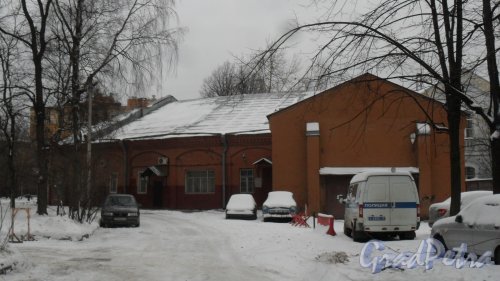 Боткинская улица, дом 1, корпус 4, литер А. Дом культуры железнодорожников. Фото 24 декабря 2017 года.