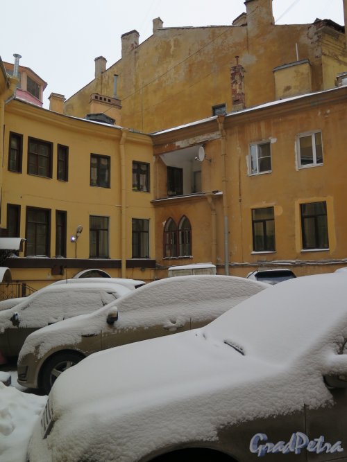 Гагаринская ул., д. 8. Дом Кокошкина. Двор. фото февраль 2016 г.
